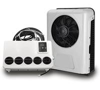 FUNNYBSG Air Conditioner, 12 Volt DC Motorhome Air Conditioner, Electric Truck Cabin Air Unit AC Unit for Campers, EAC1009.12.W, White