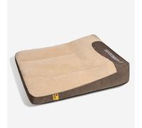 FUNNYFUZZY Large Thickened Scratch-Resistant Spine-Support Dog Cat Pet Mat Bed - Brown Size 2XL