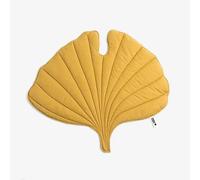 FunnyFuzzy Multi-use Leaf Shape Dog Blanket Yellow