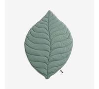 FUNNYFUZZY Multi-use Leaf Shape Dog Cat Pet Blanket Green