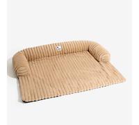 FUNNYFUZZY Plush Sofa Cushion with Drawstring Size S Khaki