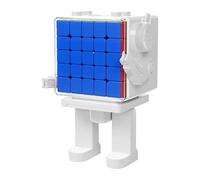 FunnyGoo MoYu Cube Robot MF8968 Cubing Classroom MFJS Meilong 5 5x5 Magic Puzzles Cube Stickerless with White Cube Robot