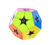FunnyGoo MoYu Cubing Classroom Mofang jiaoshi Meilong 2x2 12 surface Megaminx Dodecahedron 2x2 Gigaminx megaminx Cube, with one cube stand