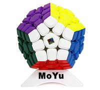 FunnyGoo MoYu MoFangJiaoShi Cubing Classroom Meilong M Version 3x3 12 Surface Gigaminx 3x3x12 megaminx M Magic Cube Stickerless + one cube Display Stand