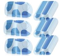 Funnysoft 100 Pcs Self Heated Steam Eye Masks Disposable Self Heating Eye Mask Bulk Steam Mask Warm Compress Gifts for Home Office Travel Warm Sleep Supplies(Blue)