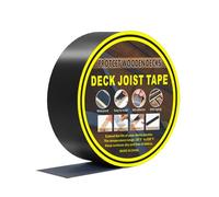 Funnytek Butyl Joist Tape, Waterproof Self-Adhesive Tape for Top and Under Joists, Beams, 5cm x 15m