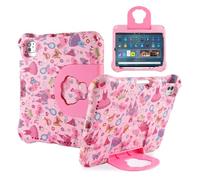 FunnyWin iPad Pro 11 inch Tablet Case Kids, Princess Pink EVA Kid-Proof Case with Stand Handle, Shockproof, Durable, for Boy Girl (GZ)