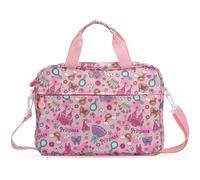 FunnyWin Kids Tablet Bag for Boy Girl Toddler Carrying Tablet Sleeve Carrying with Handle Shoulder Strap 13 inch, Hot Pink, 13 inch