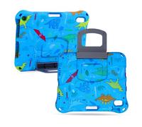 Funnywin Samsung Tab A9 8.7 Tablet Case Kids, FW Samsung Tab A9 2023 X115 Case for Kids Dinosaur EVA Kid-Proof Blue Case with Stand Handle Shockproof Kid-Friendly Durable Case for Boy Girl Gift (KL)