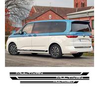 FUNOJIM Car Stickers Camper Van Side Rear Door Decoration Decal,Fit for VW Transporter Multivan T5 T6 California Auto Accessories