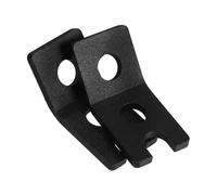 FUNOMOCYA 1 Pair Aluminum Alloy Mounting Bracket for LED Lights Flag Poles Versatile Tail Light Holder Compact Design for Easy Installation Durable Construction for Reliable Performance