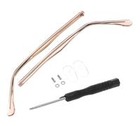 FUNOMOCYA 1 Pair Universal Replacement Eyeglass Legs Arms for Reading, Sturdy Plastic and Metal Material, Prevent Frame Breaking and Rubbing against Face