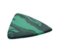 FUNOMOCYA 1 PC Large Triangle Guitar Pick Sturdy Instrument Plectrum Smooth Surface For Acoustic Guitar Bass Ukulele Green