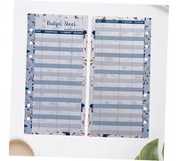 FUNOMOCYA 100 Sheets Portable Budget Planner Cards Practical Cash Budget Envelopes for Home Office Money Management Financial Independence Organizer Random Color