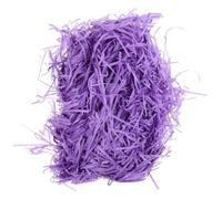 FUNOMOCYA 100G Pack Deep Purple Raffia Paper Shred Box Fillers for Wrapping, Birthday Present Packaging, Pleated Crinkle Paper Filling for Candy and Boxes