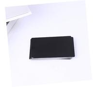 FUNOMOCYA 100pcs Black Aluminum Metal Business Cards Thin Engraving Plates DIY Name Tags Sturdy Blank for Custom Printing and Stamping