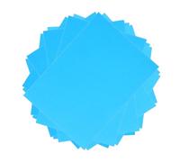 FUNOMOCYA 100pcs Blue Origami Colored Paper Printer for Craft DIY Drawing Cutting Art Projects Multipurpose Fast Drying Smooth Texture