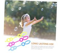 FUNOMOCYA 100Pcs Bubble Blower Sticks Plastic Bubble Wand Tool for Outdoor Fun Teens Random Colors Random Color