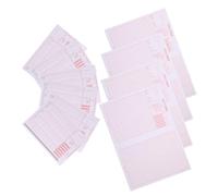 FUNOMOCYA 100pcs Civil Service Test Answer Card Pack with Structured Layout for Administrative Exam Practice Standardized Writing Sheets for Schools and Officials Clear for Efficient Grading