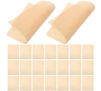 FUNOMOCYA 100Pcs Oil-Resistant Baking Parchment Paper Natural Food Wrapping for Baking Frying Grilling for Sandwiches Burger Wrappers and Disposable Food Liners