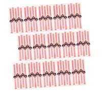 FUNOMOCYA 100pcs Self-Adhesive Decorative Sealing Stickers for Cookies Cakes Pastries Long Strip Labels for Gift Wrapping Baking Boxes for Home Office Bakery Use