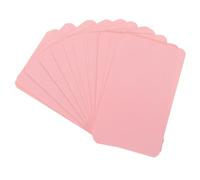 FUNOMOCYA 100Pcs Small Blank Cards Portable Note Cards Convenient for Message Leaving DIY Graffiti English Learning and Daily Planning with Paper Material in Pink