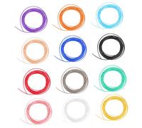 FUNOMOCYA 10pcs 1.75mm 3D Printing Pen Plastic Refills Compatible Most 3D Pens for Creative Projects and DIY Crafts Random Color