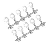 FUNOMOCYA 10pcs Bike Chain Adjuster Tensioner Bolts Bike Accessories Parts for Preventing Chain Slack and Rear Wheel Slippage Easy to Use Compact Fastener for Cycling Maintenance