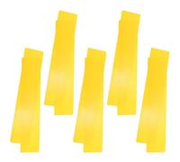 FUNOMOCYA 10Pcs Bright Football Training Sign Markers Flat Court Line Pads for Soccer Volleyball Rugby Field Boundary Setup and Skill Drills