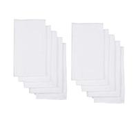 FUNOMOCYA 10pcs Cotton Diaper Inserts 60X60Cm Washable Cloth Diaper Liners Reusable Burp Cloths Absorbent Soft Gauze for Newborns and