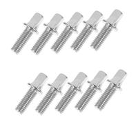 FUNOMOCYA 10pcs Drum Key Bolts M6x15mm Bass Drum Hardware Screws Replacement for Pedal Shaft Percussion Accessories