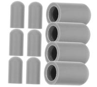 FUNOMOCYA 10pcs Drumstick Caps Silicone Drum Mallet Tips for Silent Practice Drumstick Accessories for Balanced Feel and Warm Tone Protects Heads Easy to Install