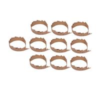 FUNOMOCYA 10pcs Piano Code Paper Zheng Code Location Diagram Installation Guide for Guzheng Light Brown Paper