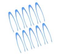 FUNOMOCYA 10pcs Plastic Tweezers for Fine Motor Skill Development Bright Lightweight Clip for School and Outdoor Use Early Learning Teaching Tweezers