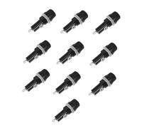 FUNOMOCYA 10pcs Professional Electrical Panel Mounted Screw Fuse Holder Car Audio Fuses Use in Garage Consumer Unit
