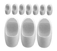 FUNOMOCYA 10pcs Scale Miniature Public Urinal Model for Dollhouses and Architectural Projects Handcrafted Mini Bathroom Furniture for Realistic Micro Dioramas and Model Train Layouts