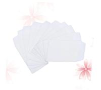 FUNOMOCYA 10Pcs Transparent Pen Pouch Practical Leak Pocket Protector for Nurses Doctors and Students Versatile Stationery Holder for Pens Pencils and More White