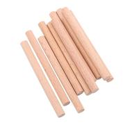FUNOMOCYA 10pcs Violin Sound Post Spruce Wood Violin Parts Replacement Accessory Kit for Instrument Repair Teaching Tools Music Training Personal Practice