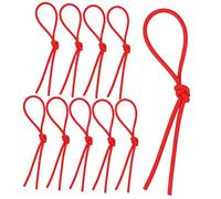 FUNOMOCYA 10pcs Yangqin Leather Pipe Mallets Rubber Covers Tuning Accessories for Chinese Dulcimer