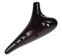 FUNOMOCYA 12-hole Alto Ocarina Musical Flute for Beginners, C Key Ceramic Wind Instrument for Children and Adults, Classical Folk Ocarina for Practice and Performance