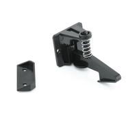 FUNOMOCYA 12 Pairs Protective Drawer Locks for Flexible Spring Safety Latches Black Cabinet Locks for Kitchen Bathroom Pantry Bedroom Childproof Security