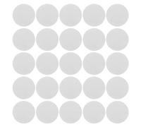 FUNOMOCYA 120PCS White Cotton Perfume Diffuser Pads 22.5x3mm Aromatherapy Refill Discs for Car Essential Oil Pendant Necklace Replacement Fragrance Absorbent Pads