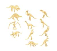 FUNOMOCYA 12pcs Dinosaur Skeleton Models Educational Digging for Realistic Archaeological Dinosaur Figurines Fun Assembly Learning Kit for Boys
