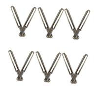 FUNOMOCYA 12pcs Lyre String Pegs Harp Tuning Pegs Lyre String Nail Fixing Accessories