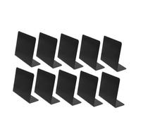 FUNOMOCYA 12PCS Mini Chalkboard Signs Portable Lightweight Table Signs with Smooth Writable Erasable Surface PVC Material for Cafes Restaurants Weddings Parties