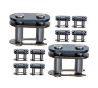 FUNOMOCYA 12pcs Quick Release Chain Connecting Links for Motorcycle Atv Mini Bike Roller Chain Connectors Easy Installation Reliable Performance Off-road Accessories