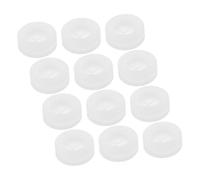 FUNOMOCYA 12Pcs Silicone Hole Plugs Grommets for Canning and Beverage Containers Reusable Drink Covers for Soda and Regular Mouth Jars