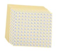 FUNOMOCYA 150 Sheets White Qc Passed Stickers Self Adhesive Round Inspection Labels for Warehouse and Packaging Sticky Dots for Quality Control and Inventory Management