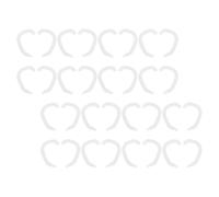 FUNOMOCYA 16 Pairs Silicone Ear Corrector Auricle Support for Newborns Adjustable Flexible Fit Protruding Ear Correction Tool Symmetry and Confidence