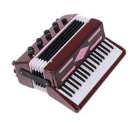 FUNOMOCYA 1pc Creative Resin Accordion Model Dark Decoration for Office Living Spaces Unique and Adornment Desktop Ornament for Friends